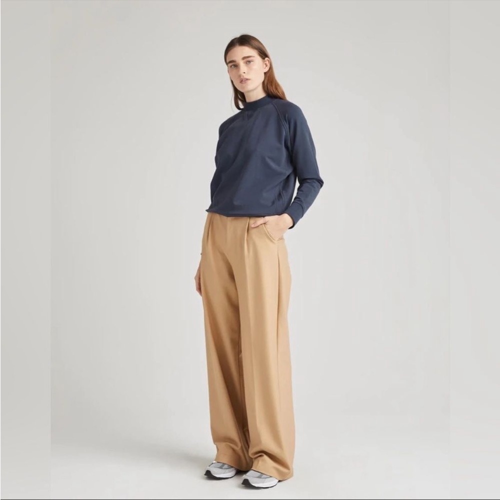 RicherPoorer Madewell mock neck sweatshirt stretch limo NWT black & Navy options